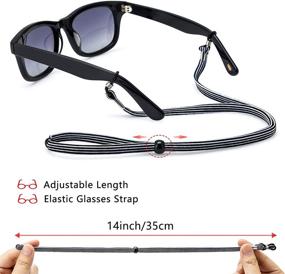 img 2 attached to 🕶️ Versatile Eyewear Retainer: Ftojos Adjustable Sunglasses Holder"