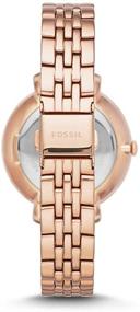 img 1 attached to Fossil ES3546 Jacqueline Gold Tone Stainless