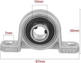 img 3 attached to Подшипник вкладыша подушки, установленный Uxcell