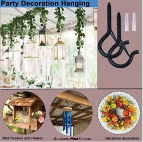 img 1 attached to 🎄 Enhance Your Outdoor Christmas Decor with the Q Hanger Ceiling Hanging Industrial Hardware