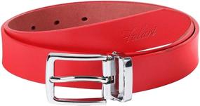 img 3 attached to Falari Kids Leather Belts Occasion Boys' Accessories ~ Belts