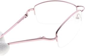 img 2 attached to Eyekepper Half Rim Reading Glasses Titanium