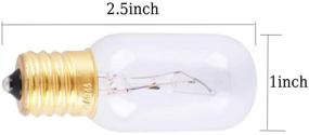 img 3 attached to 6912W1Z004B Microwave Incandescent 125 Volt 30 Watt