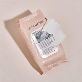 img 2 attached to 🐻 Josie Maran Bear Naked Wipes: Nourishing Makeup Remover with Natural Ingredients (30 Wipes)