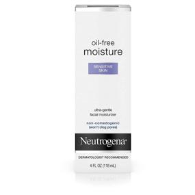 img 3 attached to 🧴 Neutrogena Oil-Free Facial Moisturizer for Sensitive Skin, 4 Fluid Ounces