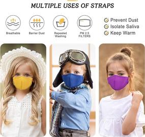 img 2 attached to 👶 Washable Reusable Face Masks for Kids