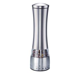 img 4 attached to 🧂 Westmark 63562260 Stainless Steel Manual Salt and Pepper Mill: Ceramic Pepper Grinder with Adjustable Grinding Grade