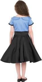 img 1 attached to Vintage Clarity: BlackButterfly Kids 'Valerie' 50's Girls Dress - Elegant and Timeless Design