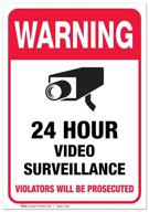 enhanced video surveillance sticker pack logo