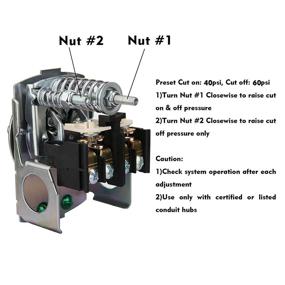 img 1 attached to 🔧 Enhanced Performance with Solimeta Adjustable Air Pump Pressure Setting