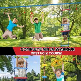 img 3 attached to 🏋️ Trsmima Ultimate Ninja Warrior Training Course