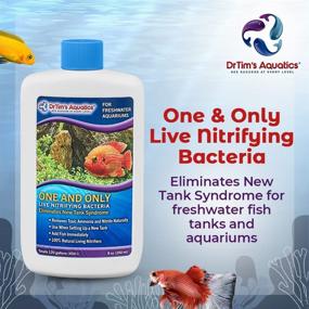 img 3 attached to 🐟 DrTim’s Aquatics Freshwater One & Only Live Nitrifying Bacteria – Eliminate New Tank Syndrome for New Fish Tanks, Aquariums, & Water Filtering & Treatment - Treats 30 Gallons - 2oz