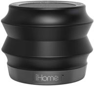 🔊 enhance your audio experience with ihome bluetooth speaker featuring speakerph, black logo