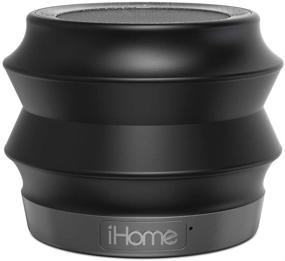 img 2 attached to 🔊 Enhance Your Audio Experience with iHome Bluetooth Speaker featuring SPEAKERPH, Black