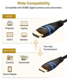 img 3 attached to BlueRigger Mini Cable Ultra Speed