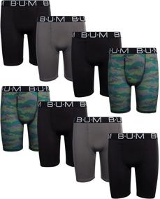 img 4 attached to Детские компрессионные шорты BUM Equipment для мальчиков, одежда и нижнее белье для мальчиков