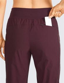 img 2 attached to CRZ YOGA Lightweight Drawstring Joggers Outdoor Recreation in Outdoor Clothing