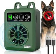 🐶 improved midog anti barking device - ultrasonic dog bark deterrent with 4 adjustable levels, extended 50 ft range, safe for dogs - upgrade mini sonic anti-bark repellent - effective bark control & dog silencer logo