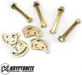 img 2 attached to Kryptonite KR0026 Cam Bolt Kit | Compatible with Chevy/GMC 1500HD, 2500HD, 3500 Trucks (2001-2010)