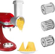 shredder attachment kitchenaid vegetable accessories logo