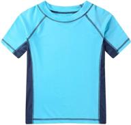 boys' hipeta short sleeve rashguard swimwear and clothing logo