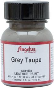 img 3 attached to 🎨 Акриловая краска для кожи Angelus 1 унция Gray Taupe: Обновите свою кожу с изумительными оттенками