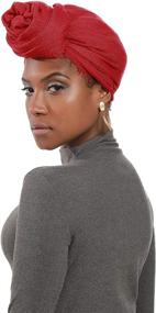 img 2 attached to 🧕 Zando Lightweight Women's Travel Turbans: Stylish Accessories for Scarves & Wraps