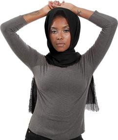 img 1 attached to 🧕 Zando Lightweight Women's Travel Turbans: Stylish Accessories for Scarves & Wraps