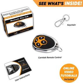 img 1 attached to 🚪 Carmtek RV Remote Key Fob: Convenient Wireless Access for RV Door Lock