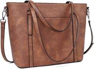 cluci women's leather designer handbags & wallets: stylish shoulder totes for fashionable women logo