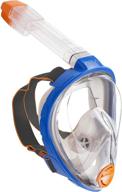 🤿 discover exceptional visibility and comfort: ocean reef aria classic full-face snorkeling mask logo