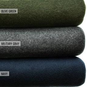 img 1 attached to Arcturus Heavy Military Wool Blanket: A Must-Have for Occupational Health & Safety!