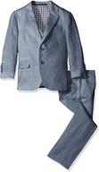 👔 isaac mizrahi linen 3-piece suit for boys logo