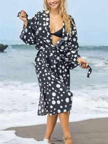 img 3 attached to 👙 Shermie Kimonos: Stylish Swimwear Cover Up for Women on Beach or Pool