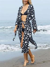 img 2 attached to 👙 Shermie Kimonos: Stylish Swimwear Cover Up for Women on Beach or Pool