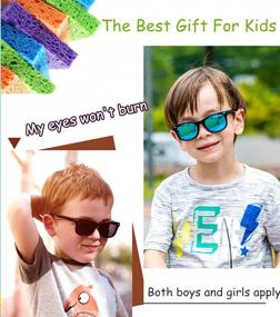 img 3 attached to 😎 Polarized UV Protection Sunglasses for Trendy Toddler Boys and Girls