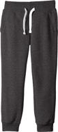 👖 stylish and comfortable: southpole little active jogger fleece boys' pants logo