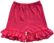 stylish coralup ruffles leggings: adorable toddler trousers for girls' clothing logo