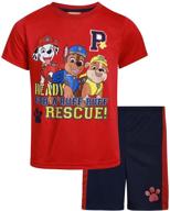 🐾 boys' nickelodeon paw patrol shorts: must-have for active kids! logo