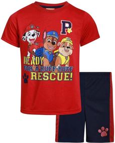 img 4 attached to 🐾 Boys' Nickelodeon Paw Patrol Shorts: Must-Have for Active Kids!