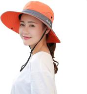 womens protection wide brim hats outdoor recreation logo