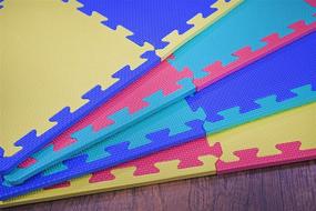 img 2 attached to KC Cubs Multicolor EVA Interlocking Tiles EVA001