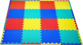 img 3 attached to KC Cubs Multicolor EVA Interlocking Tiles EVA001