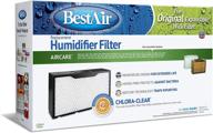 top-rated bestair cb41, essick 1041 replacement, premium paper wick humidifier filter, 17&#34; x 5&#34; x 10&#34; logo