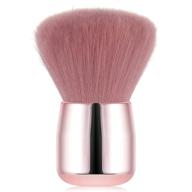 💅 efficient nail art dust powder remover brush, nail art dust cleaner brush, soft kabuki makeup brush (pink) logo