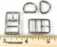 collar buckles nickel finish sets logo