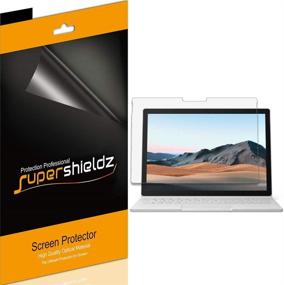 img 2 attached to Supershieldz (3 Pack) Microsoft Surface Book 3 (13.5 inch) Screen Protector - Anti Glare, Anti Fingerprint, Matte Shield