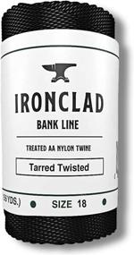 img 4 attached to 🎣 Ironclad Supply Tarred Bank Line: Premium Nylon Twine for Fishing, Hunting, Camping & Bushcraft Activities – Strong, Odorless and Mess-Free Tar Coating