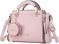 👜 qiayime crossbody shoulder messenger women's handbags & wallets in satchel designs logo