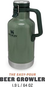 img 3 attached to Stanley Classic Growler Hammertone Green